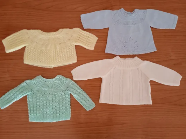 Lote 4 jerseys bebé de la talla 0