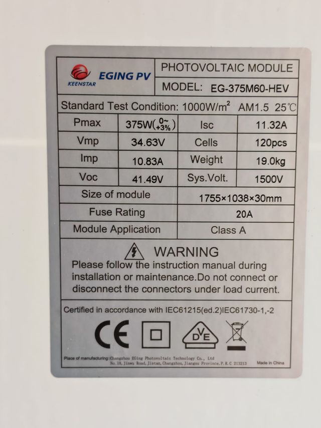 Kit Autoconsumo Solar 375Wp Completo