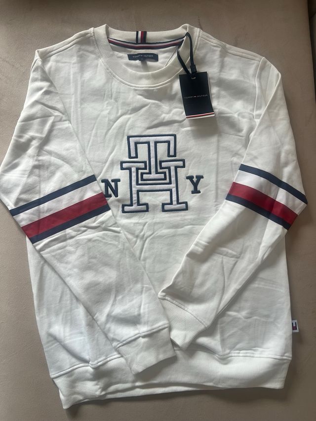 Sudadera Tommy Hilfiger Blanca