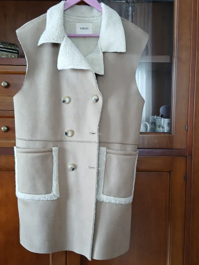 Chaleco Slowlove Beige