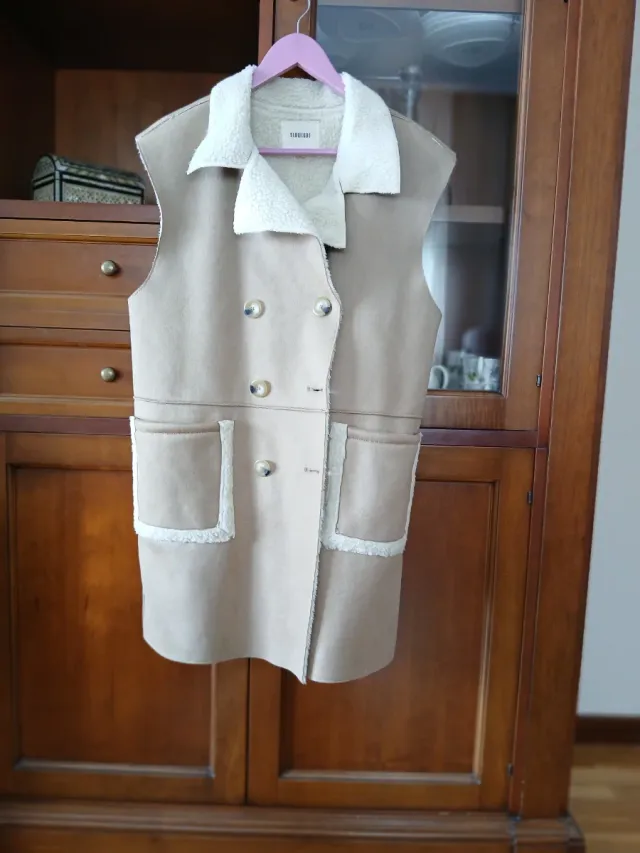 Chaleco Slowlove Beige