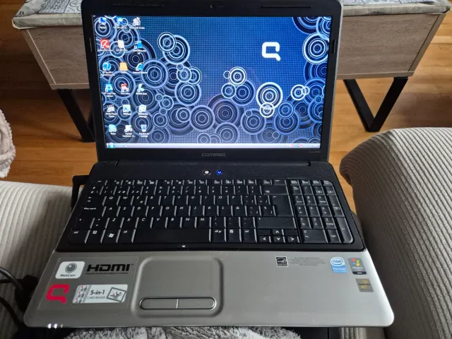 Portátil HP Compaq Presario CQ60 Negro