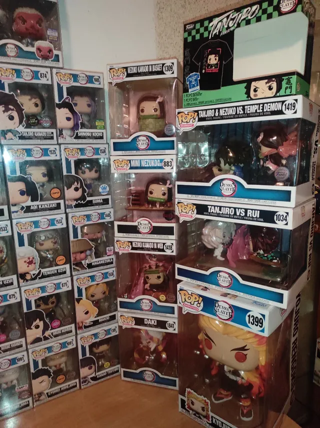 Lote Funko Pop Demon Slayer