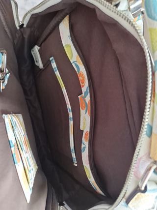 Mochila con estampado de cítricos