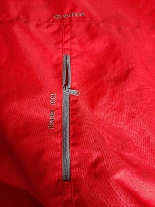 Mochila Quechua 100L Roja y Gris