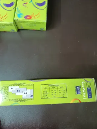 Pack 3 Medias Cherie  Naranja Talla S