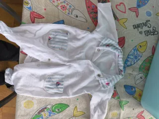 Casaco de malha cinza para bebé