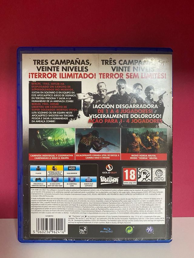 Zombie Army Trilogy PS4