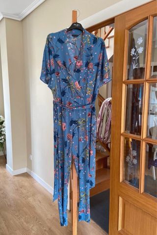 Mono largo estampado floral