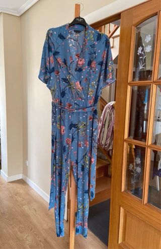 Mono largo estampado floral