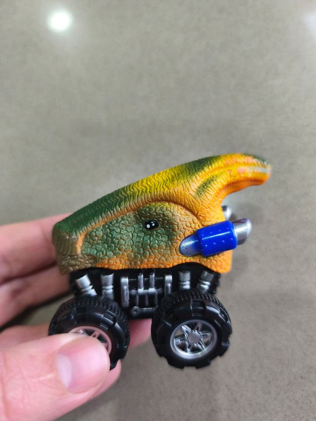 Coches dinosaurio 6 unidades