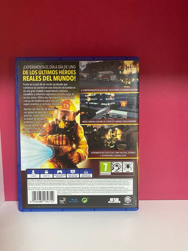 Firefighter PS4 (PlayStation 4) Juego