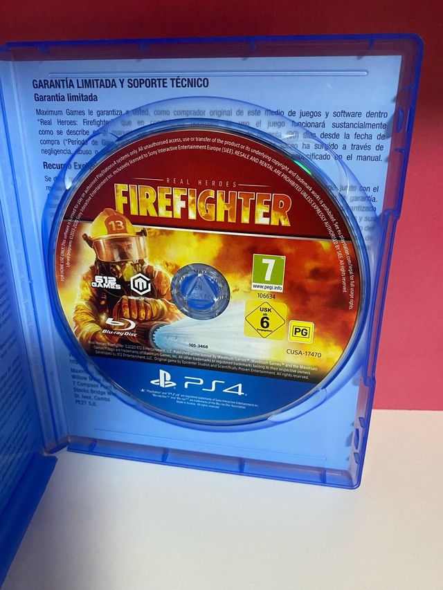 Firefighter PS4 (PlayStation 4) Juego