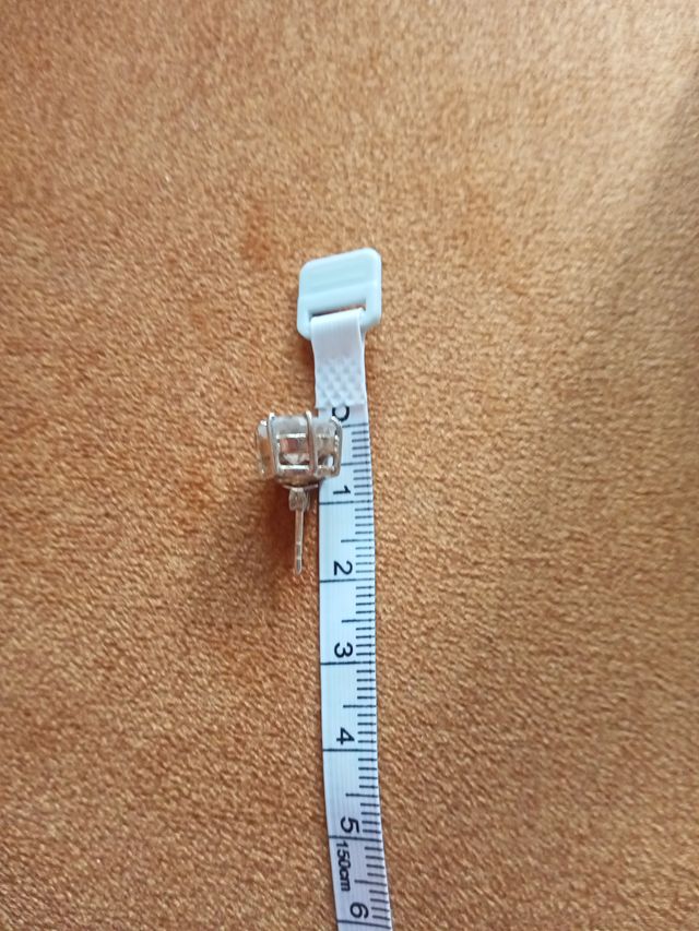 Pendientes de plata con circonita