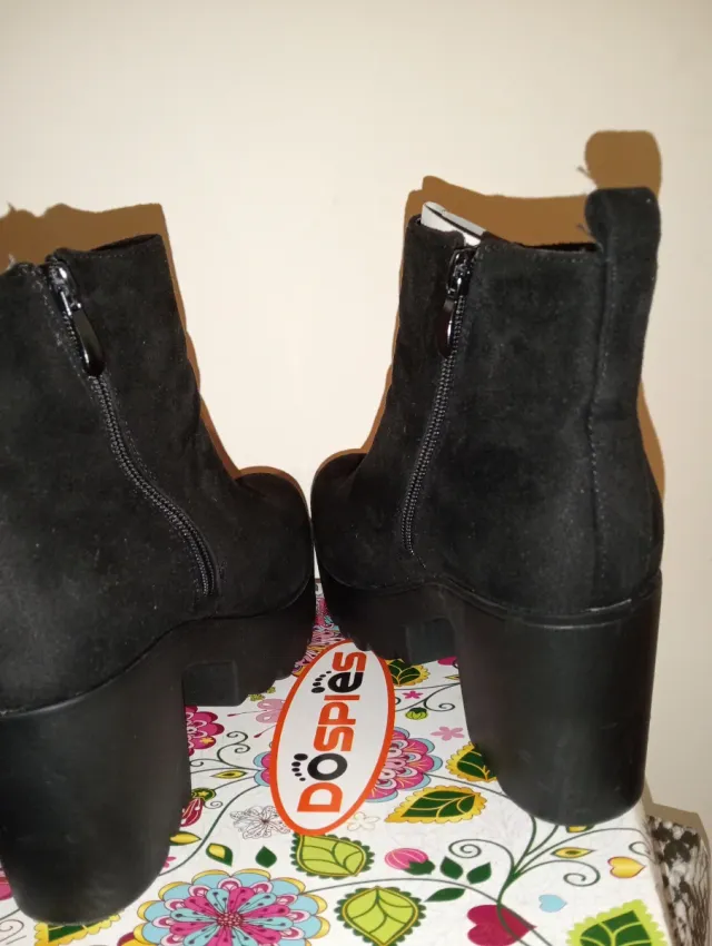 Botas negras de plataforma