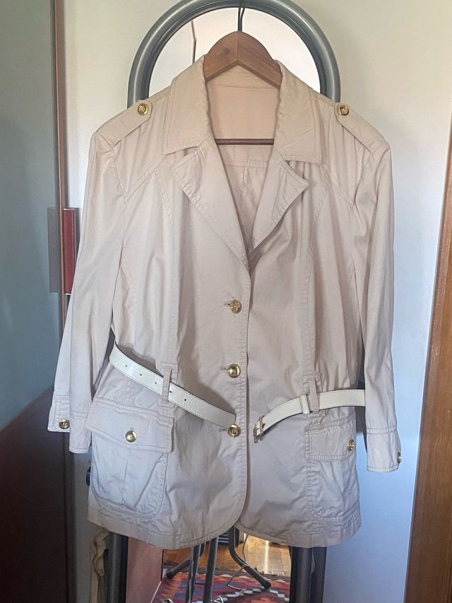 Chaqueta ligera CortaVientos Beige talla 44