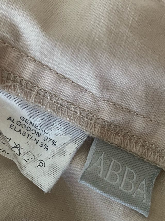 Chaqueta ligera CortaVientos Beige talla 44