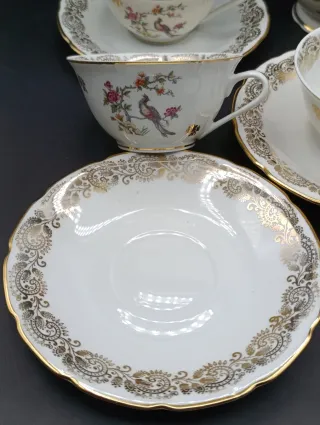 Set café porcelana francesa