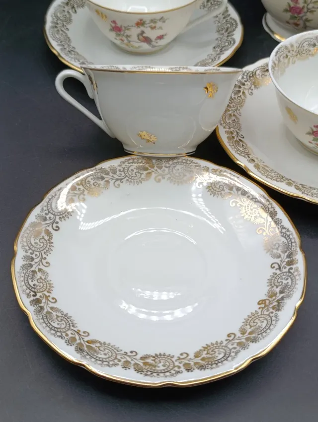 Set café porcelana francesa