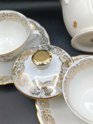 Set café porcelana francesa