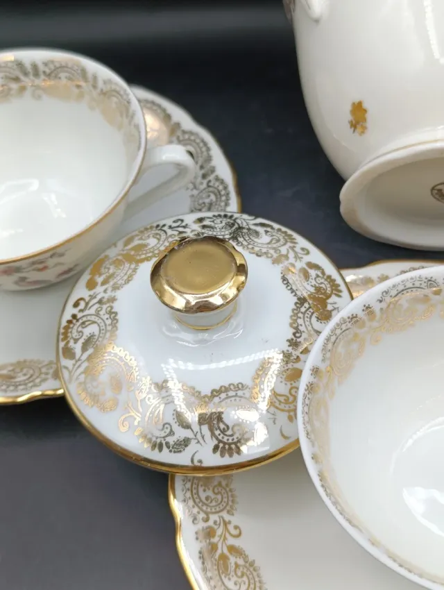 Set café porcelana francesa