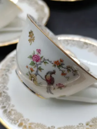 Set café porcelana francesa