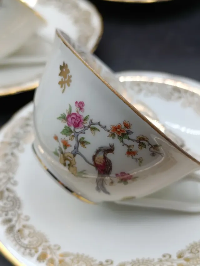 Set café porcelana francesa