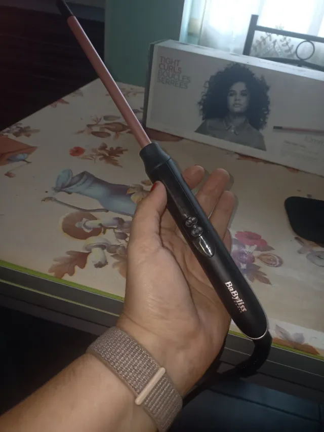 Rizador BaByliss Negro/Rosa