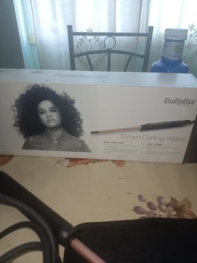 Rizador BaByliss Negro/Rosa