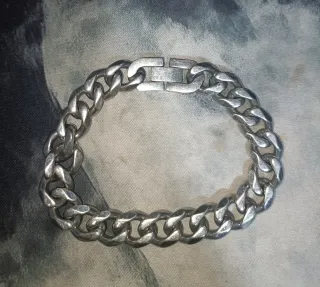 Pulsera esclava de plata
