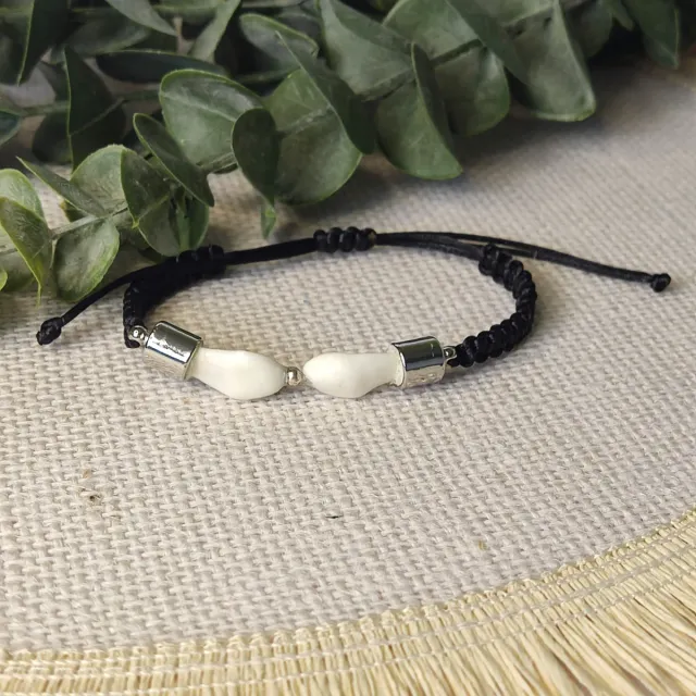 Pulsera de perlas de venado