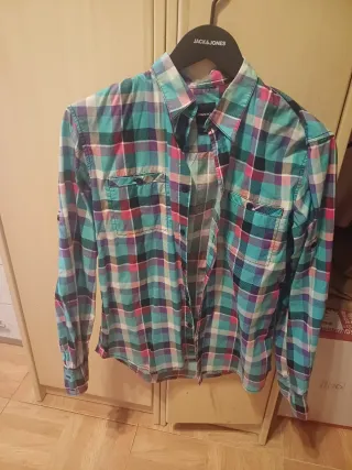 Camisa cuadros Jack & Jones Talla S