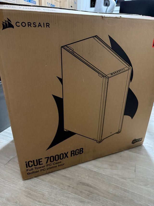 Caja PC Corsair 7000X RGB Cristal Templado