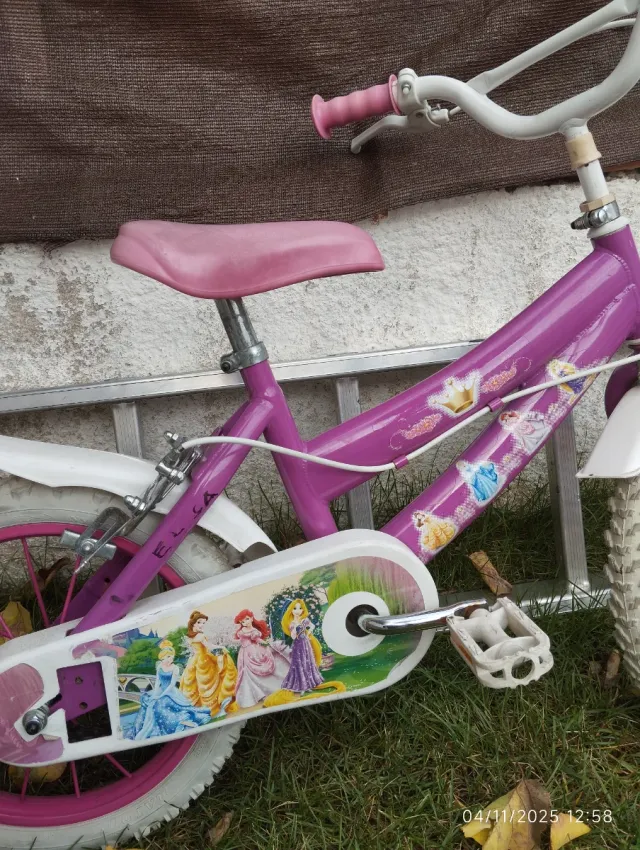 Bicicleta infantil princesas