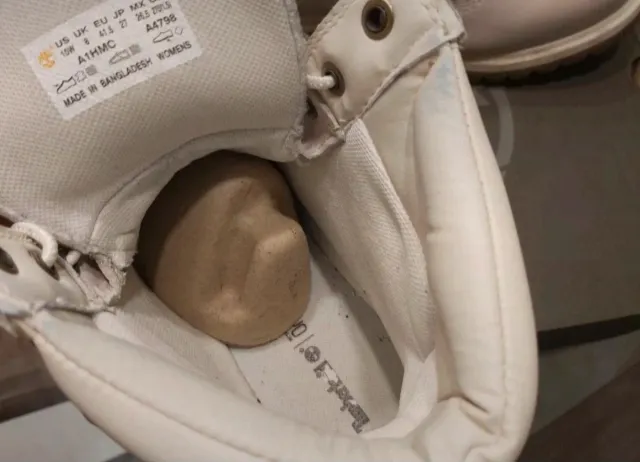 Botas Timberland Mujer Beige/Blanco