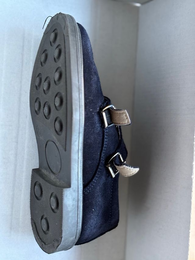 Zapato niño marino T.28