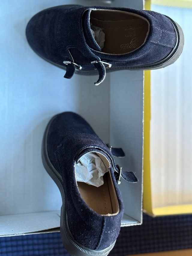 Zapato niño marino T.28