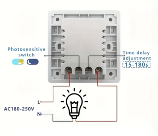 Interruptor automático PIR empotrable
