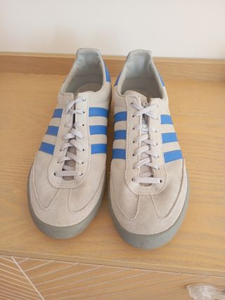 Zapatillas Adidas Jeans Grises y Azules