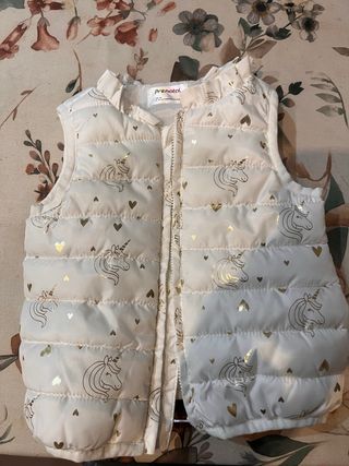 Chaleco bebé Prenatal unicornios y corazones