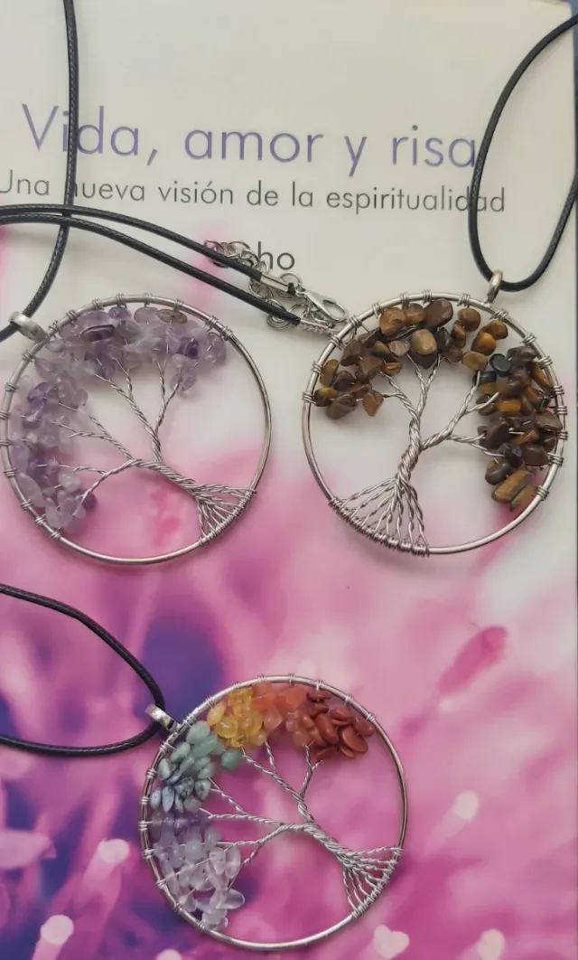 Collar Árbol de la Vida Piedra Natural