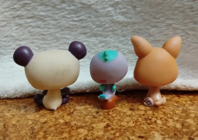 Lote Littlest Pet Shop #822, #1381 y #1568