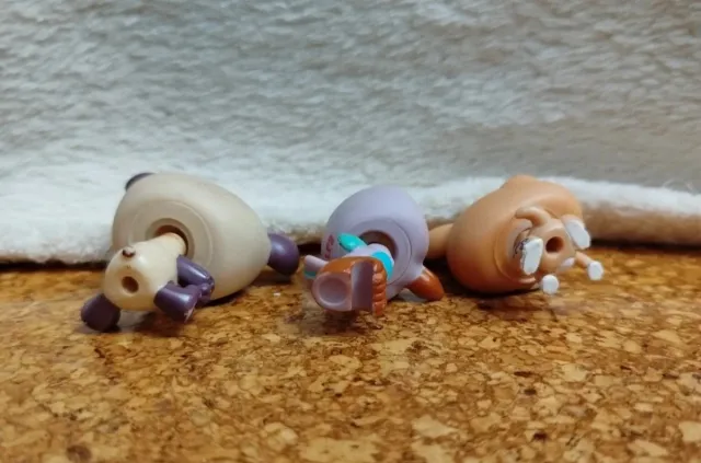 Lote Littlest Pet Shop #822, #1381 y #1568