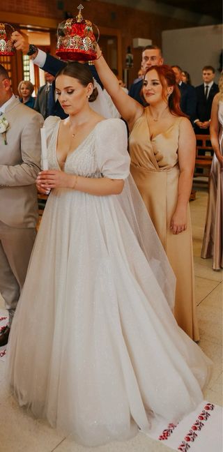 Vestido de Novia Brillante