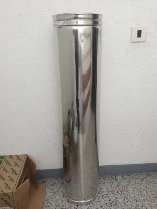 Tubo Acero Inoxidable Doble Chimenea