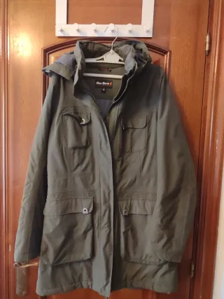 Abrigo Peter Storm verde talla M