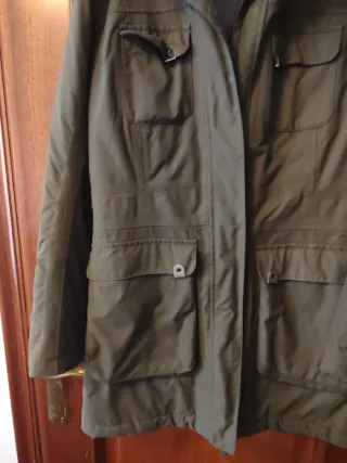 Abrigo Peter Storm verde talla M