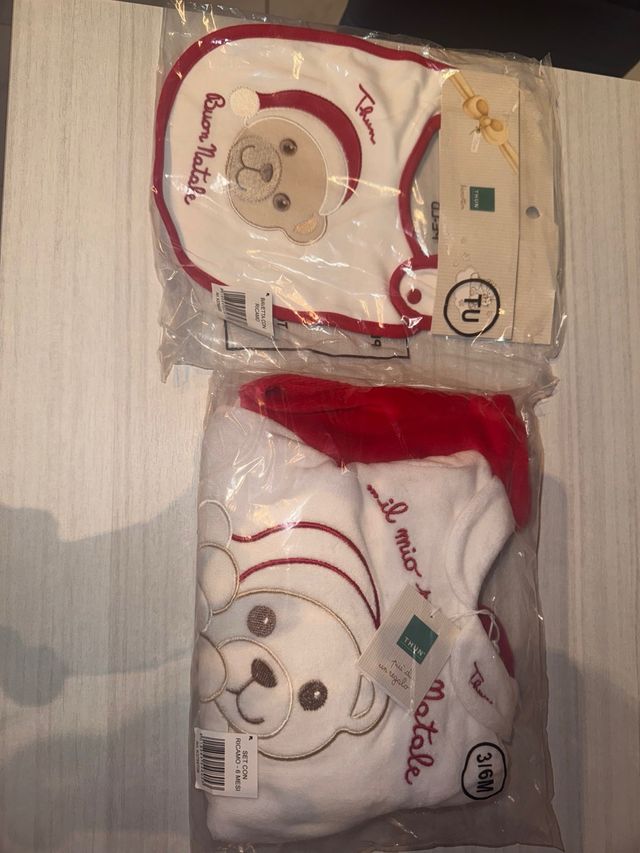 Set neonato Thun Natale Orsetto