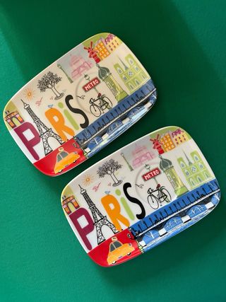 Set tazzine da caffè con piattino Parigi