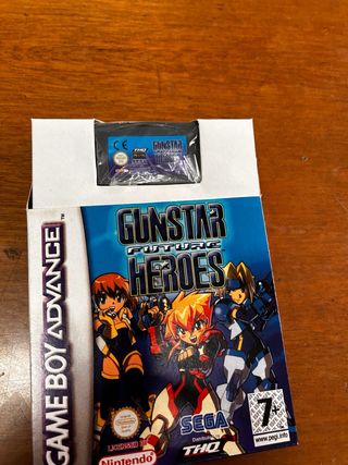 Cartucho GBA Gunstar Heroes SEGA